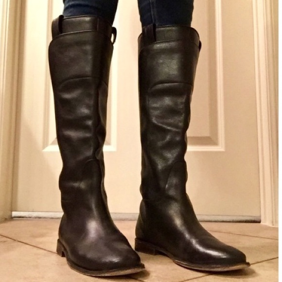 Frye Paige Tall riding boot in Tan - Picture 2 of 10